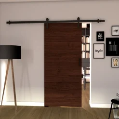 Drzwi Przesuwne>przesuwne.com Pokojowe drzwi przesuwne 100 cm ANZIO wenge