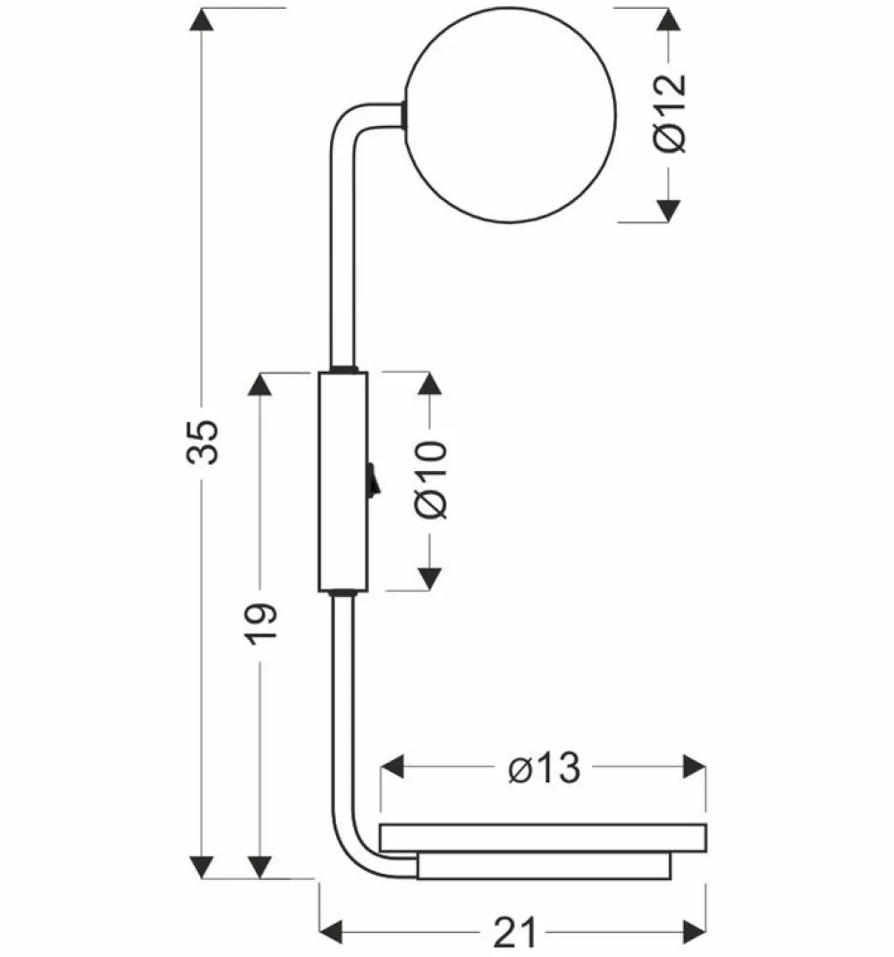 Oświetlenie Sypialni|Oświetlenie Salonu>Candellux Lighting PONIO LAMPA KINKIET CZARNY 1X25W G9 KLOSZ BIAŁY