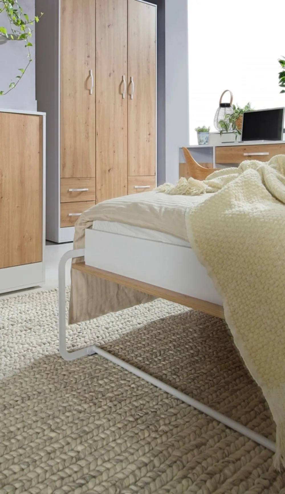 Meble Dla Dzieci|Meble Młodzieżowe>DOMEL Poziomy półkotapczan 140x200 cm do sypialni PERFECT