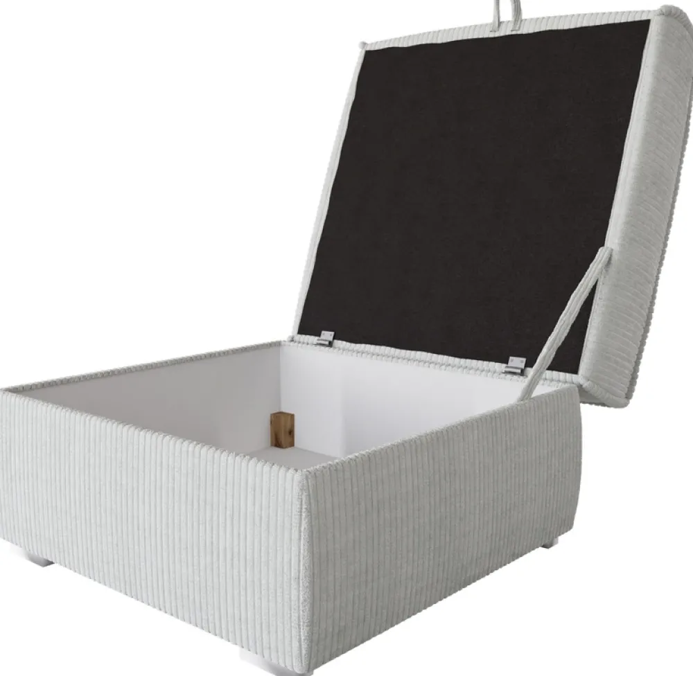 Meble Dla Dzieci|Meble Młodzieżowe>BROMARKT Pufa sztruksowa ze schowkiem do salonu TOP