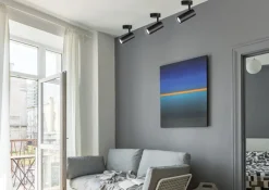 Oświetlenie Przedpokoju|Oświetlenie Jadalni></noscript>Candellux Lighting Reflektor czarny ruchomy 1xGU10 spot Colly