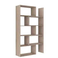 Regały Dla Dzieci|Regały Biurowe>Lempert Regał do biura KLARA II dąb sonoma