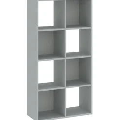 Regały Na Książki|Regały Dla Dzieci>INTER MEBLE Regał do salonu 61 cm wysoki z półkami CORTA szary