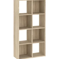 Regały Na Książki|Regały Dla Dzieci>INTER MEBLE Regał do salonu 61 cm z półkami CORTA wysoki dąb sonoma