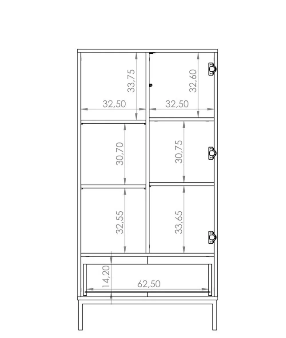 Regały Loftowe>GiB Meble Regał loft QUARTE