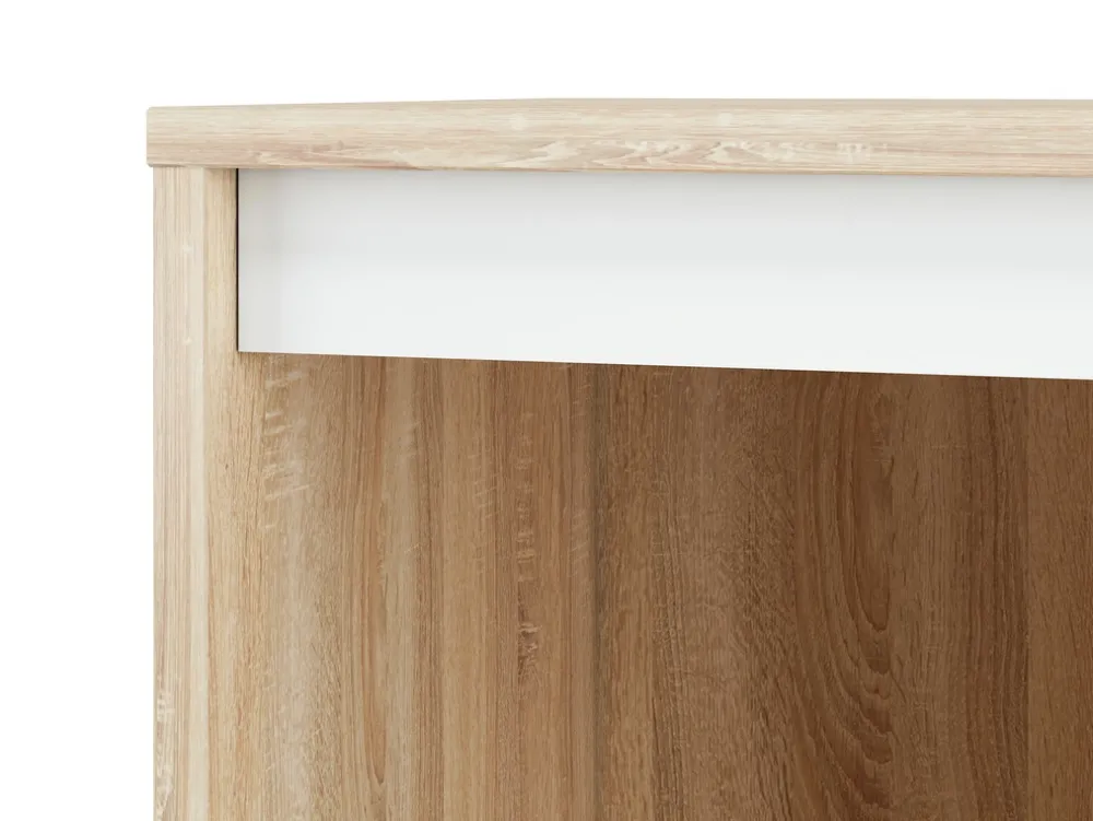 Regały Na Książki|Meble Młodzieżowe>ML Meble Regał na książki do pokoju dziennego 40 cm AVO dąb sonoma