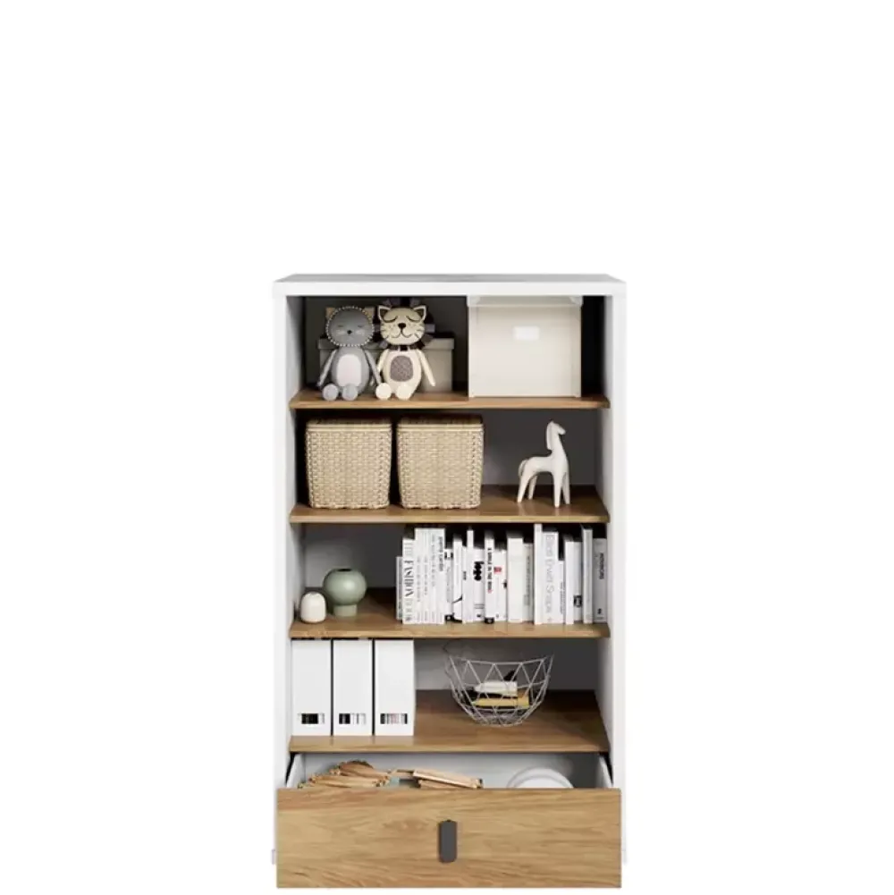 Regały Dla Dzieci|Zestawy Mebli Dziecięcych>lenart. Regał na książki do pokoju dziecięcego 85 cm SIMI