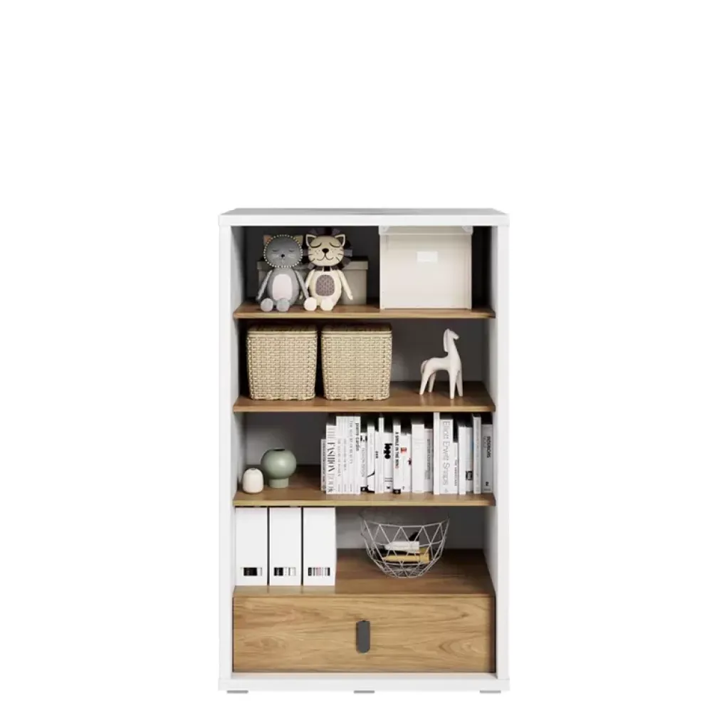 Regały Dla Dzieci|Zestawy Mebli Dziecięcych>lenart. Regał na książki do pokoju dziecięcego 85 cm SIMI
