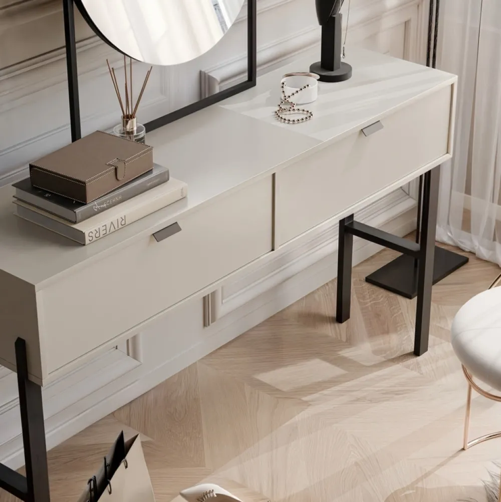 Regały Loftowe|Regały Na Książki>Stolar Regał na książki do salonu 155,5 cm beż piaskowy