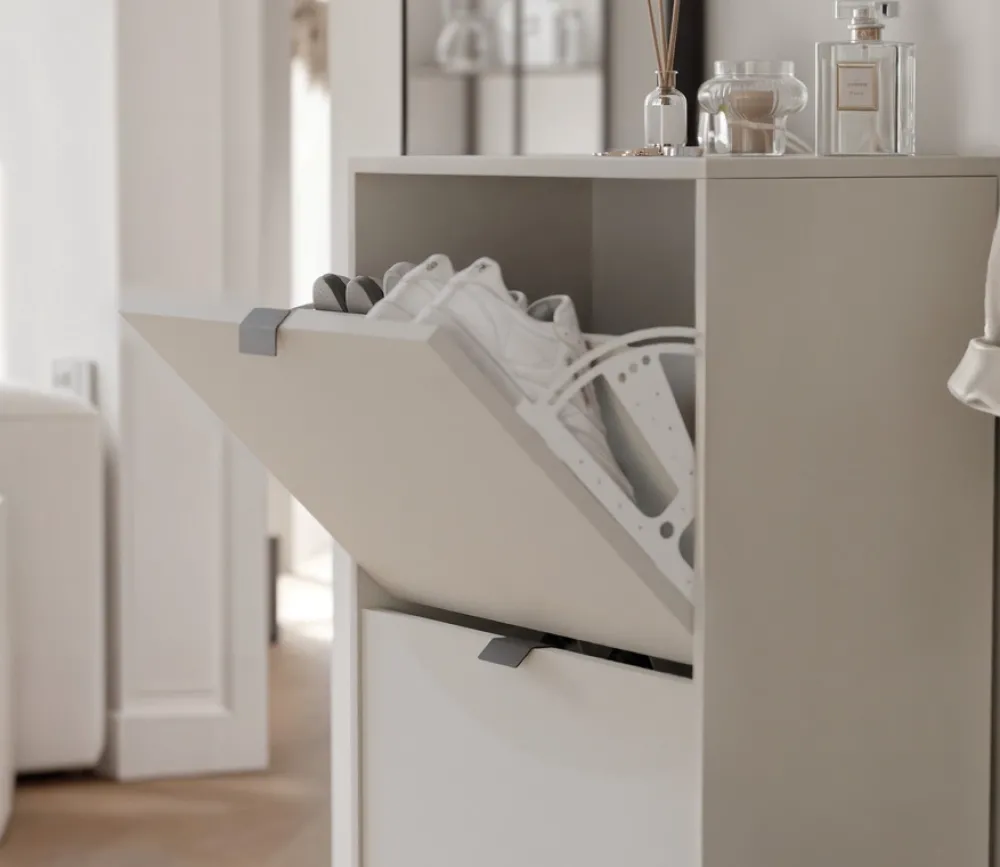 Regały Loftowe|Regały Na Książki>Stolar Regał na książki do salonu 155,5 cm beż piaskowy