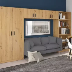 Regały Biurowe>Lempert Regał stojący MULL dąb artisan