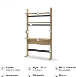 Regały Na Książki|Zestawy Mebli Młodzieżowych><noscript><img width=