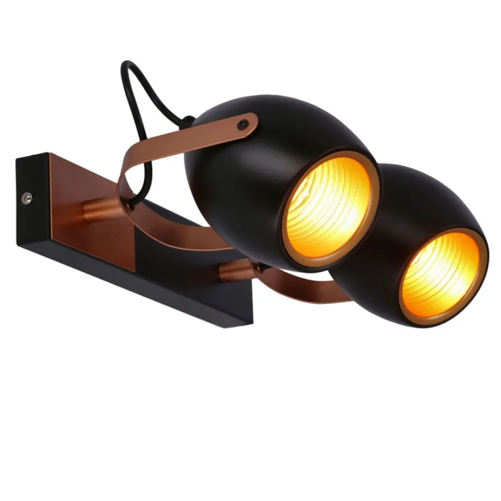 Oświetlenie Przedpokoju|Oświetlenie Sypialni>Candellux Lighting Regulowana lampa sufitowa Anica E14 2x40W