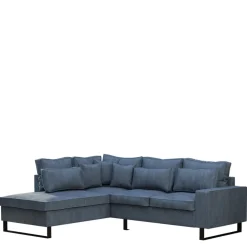 Narożniki>NEXT COLLECTION Rogówka wolnostojąca do salonu z poduchami SYLWIO płozy silikon