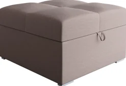 Meble Dla Dzieci|Pufy>BROMARKT Różowa pufa welurowa ze schowkiem do salonu HOT