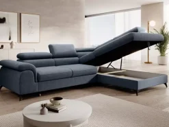 Narożniki>NEXT COLLECTION Rozkładana kanapa do salonu z funkcją spania MONARCHY