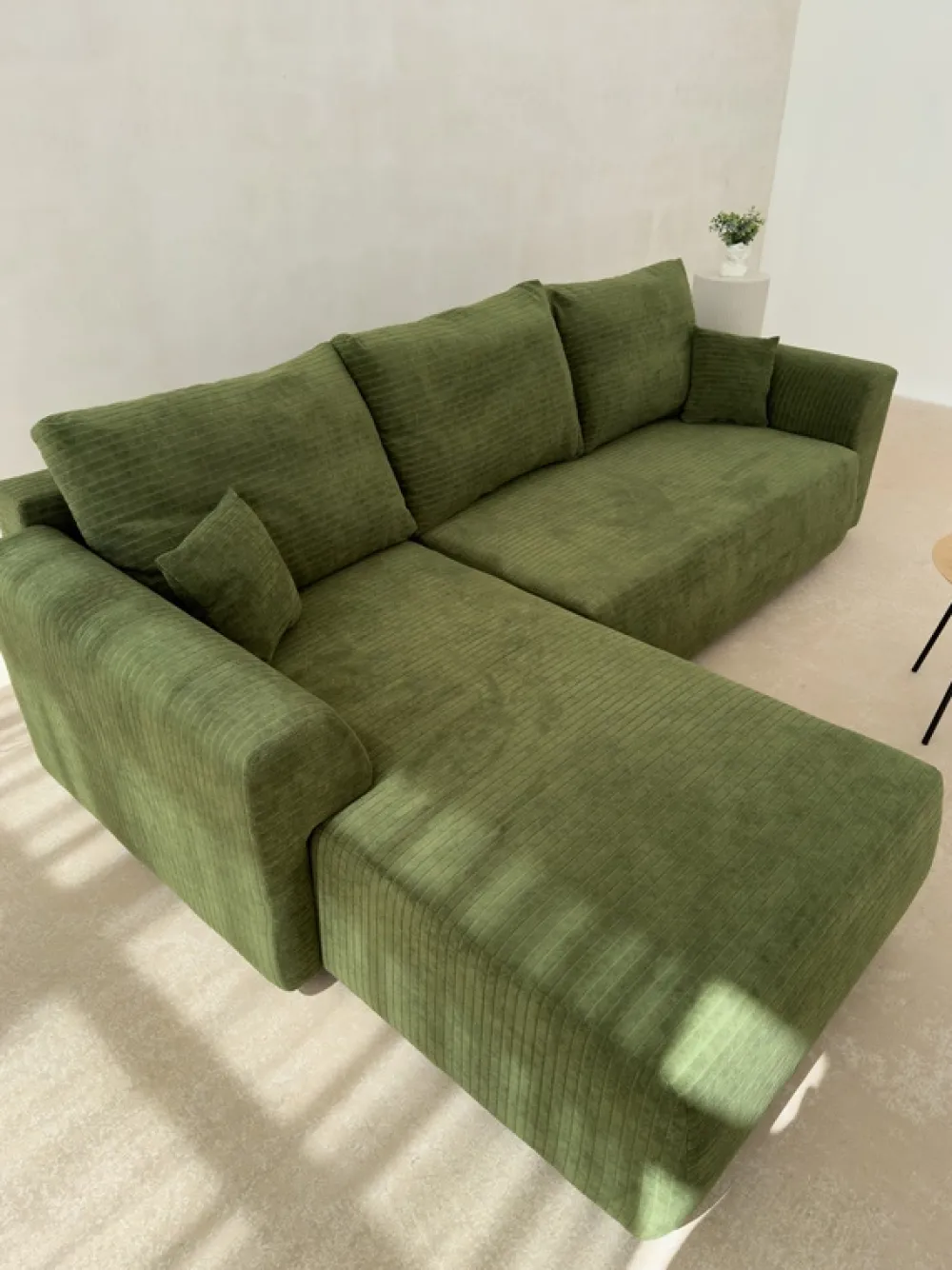 Meble Dla Dzieci|Narożniki>BROMARKT Rozkładana kanapa narożna do salonu z funkcją spania ROMEO