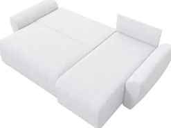 Narożniki>IZABELLA MEBLE Rozkładana kanapa narożna do salonu z funkcją spania ROTTERDAM