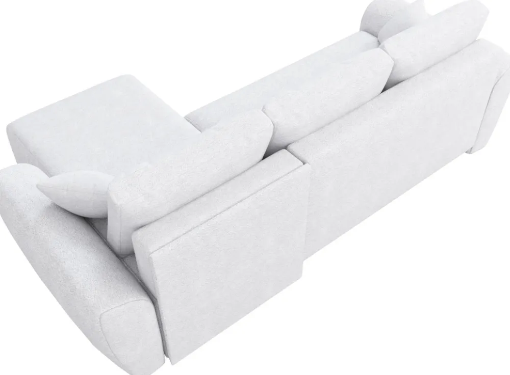 Narożniki>IZABELLA MEBLE Rozkładana kanapa narożna do salonu z funkcją spania ROTTERDAM