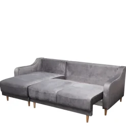 Narożniki>MEBAS Rozkładana kanapa narożna z funkcją spania do salonu DANILO