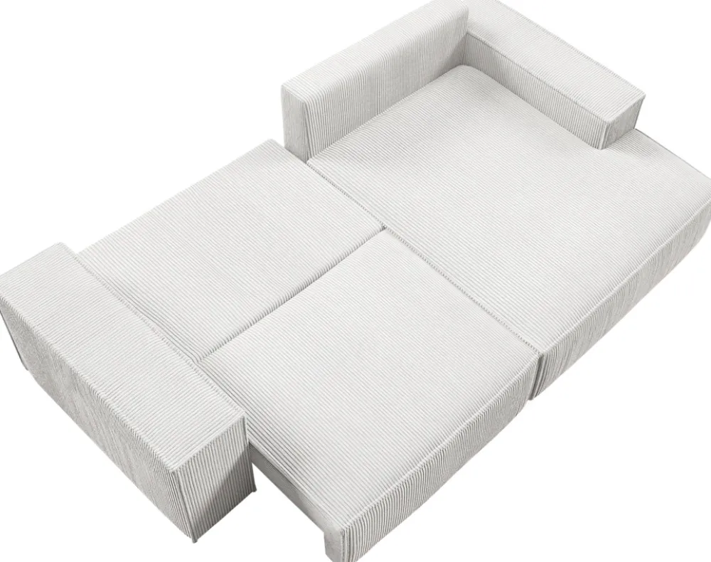 Meble Dla Dzieci|Narożniki>BROMARKT Rozkładana rogówka do salonu z funkcją spania szara PABLO MINI