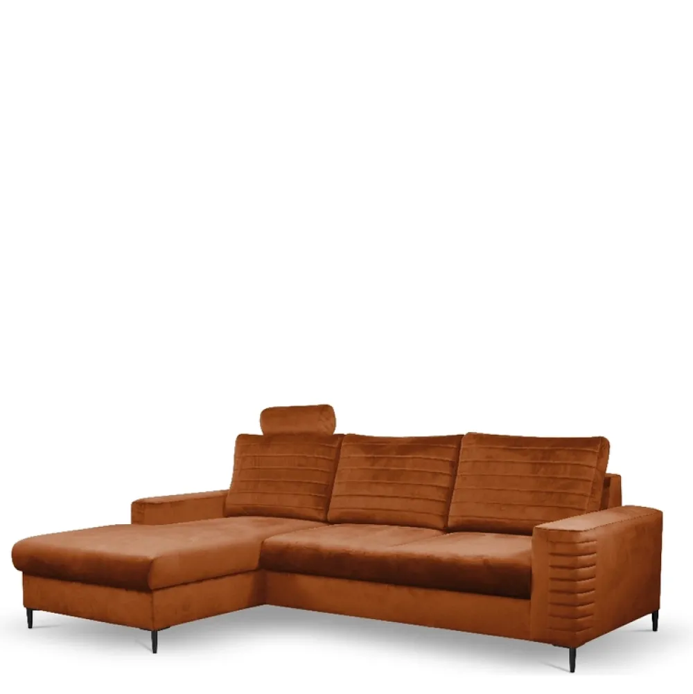 Narożniki>LASKI Rozkładana rogówka do salonu z funkcją spania CASTI