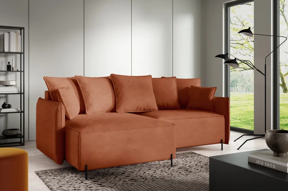 Meble Dla Dzieci|Narożniki>BROMARKT Rozkładana rogówka z funkcją spania i pojemnikiem do salonu BOCCO