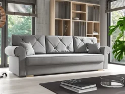 Meble Dla Dzieci|Kanapy I Sofy>Meble Grand Rozkładana sofa trzyosobowa do salonu z funkcją spania CHEESE