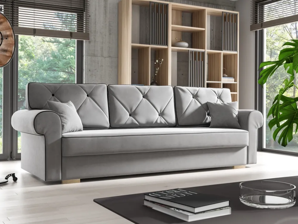 Meble Dla Dzieci|Kanapy I Sofy>Meble Grand Rozkładana sofa trzyosobowa do salonu z funkcją spania CHEESE