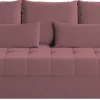 Kanapy I Sofy|Meble Dla Dzieci>BROMARKT Rozkładana sofa trzyosobowa z funkcją spania HOT pudrowy róż