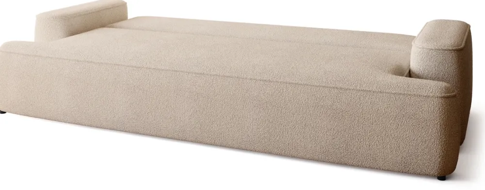 Kanapy I Sofy|Meble Młodzieżowe>BROMARKT Rozkładana sofa z funkcją spania i pojemnikiem CARMELLO boucle