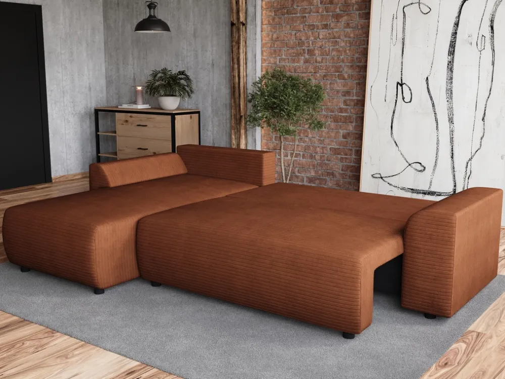 Meble Dla Dzieci|Narożniki>BROMARKT Rozkładany narożnik do salonu z funkcją spania ROMEO