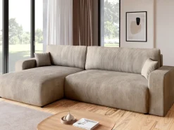 Narożniki>BROMARKT Rozkładany narożnik z funkcją spania do salonu PUMI XL