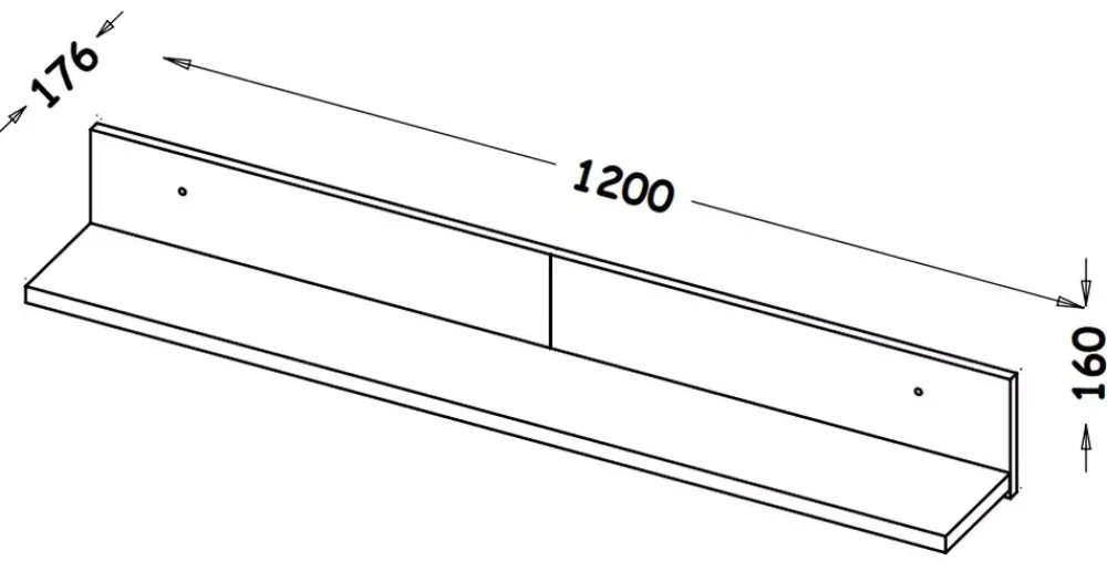 Zestawy Mebli Młodzieżowych|Meblościanki>DOLMAR Skandynawska meblościanka do pokoju młodzieżowego WARSAW