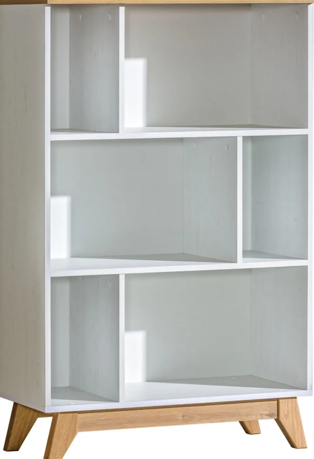 Regały Na Książki>DOLMAR Skandynawski regał otwarty 80 cm SILVA