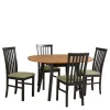 Stoły Z Krzesłami>DREWMIX Skandynawski stół z krzesłami drewnianymi MONZA