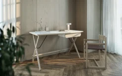 Biurka></noscript>lenart. Skandynawskie biurko z szufladą 135x67 cm MATCH