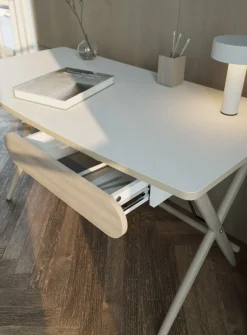 Biurka></noscript>lenart. Skandynawskie biurko z szufladą 135x67 cm MATCH