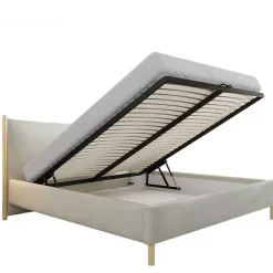 Łóżka Młodzieżowe|Łóżka Na Nóżkach>COMFORTEO Skandynawskie łóżko dwuosobowe 160x200 NATURE