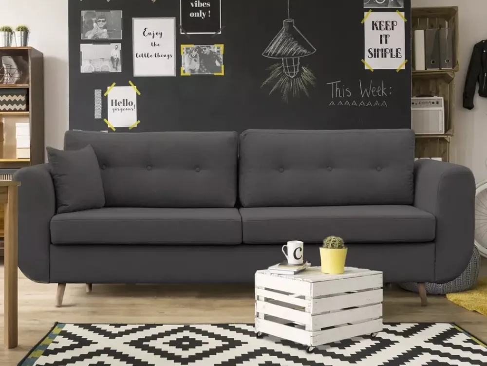 Kanapy I Sofy|Zestawy Mebli Do Przedpokoju>NEXT COLLECTION Sofa rozkładana do salonu z funkcją spania AURA sprężyny bonell