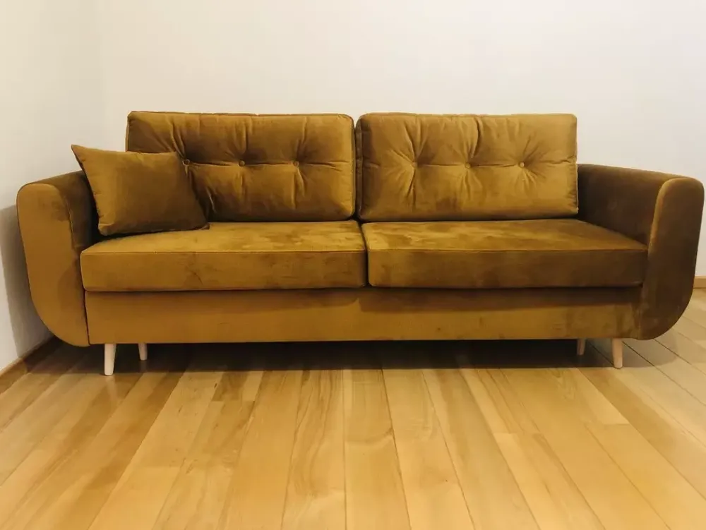 Kanapy I Sofy|Zestawy Mebli Do Przedpokoju>NEXT COLLECTION Sofa rozkładana do salonu z funkcją spania AURA sprężyny bonell