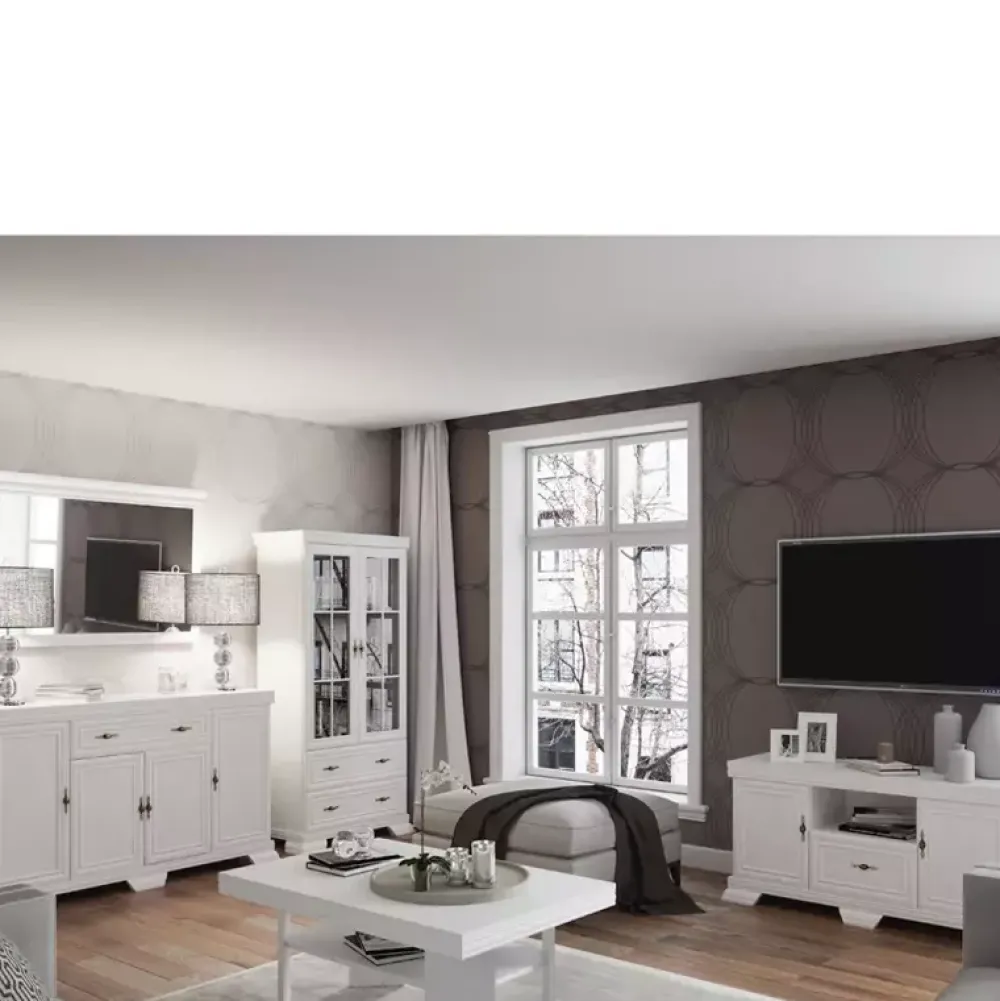 Krzesła|Stoły>GAŁA MEBLE Stół biały rozkładany 160x90 KOLONIA sosna andersen