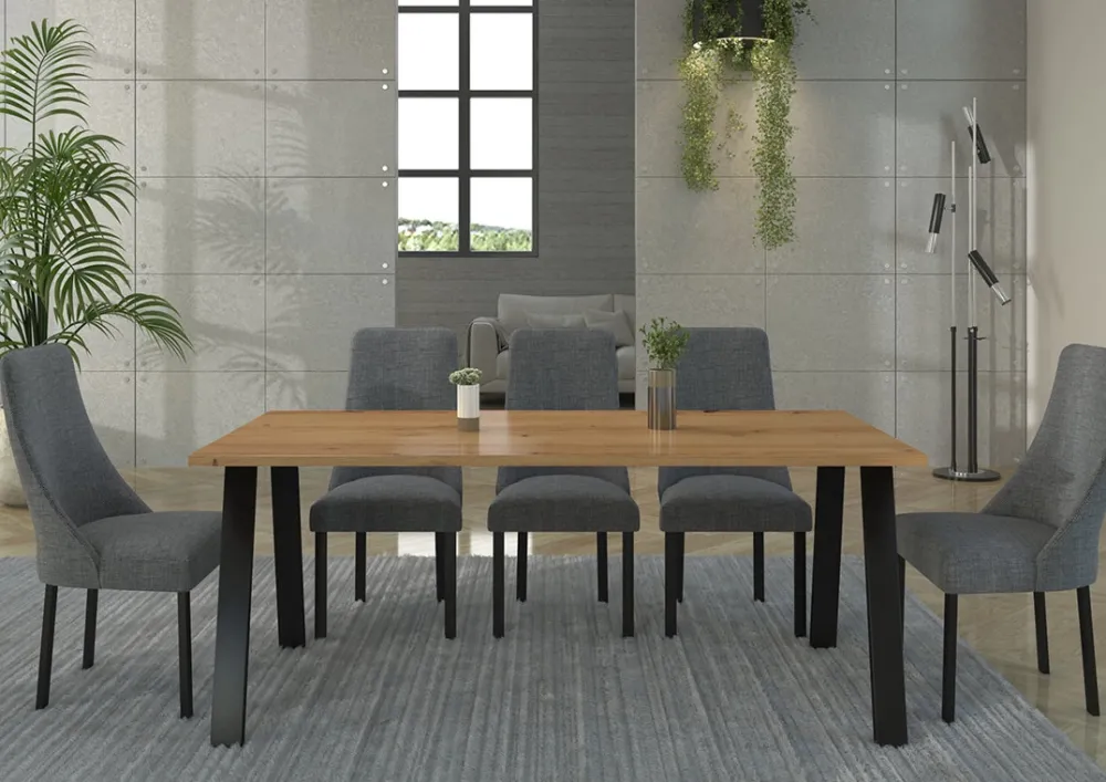 Krzesła|Stoły>Lempert Stół KEVIN 138x90 dąb artisan