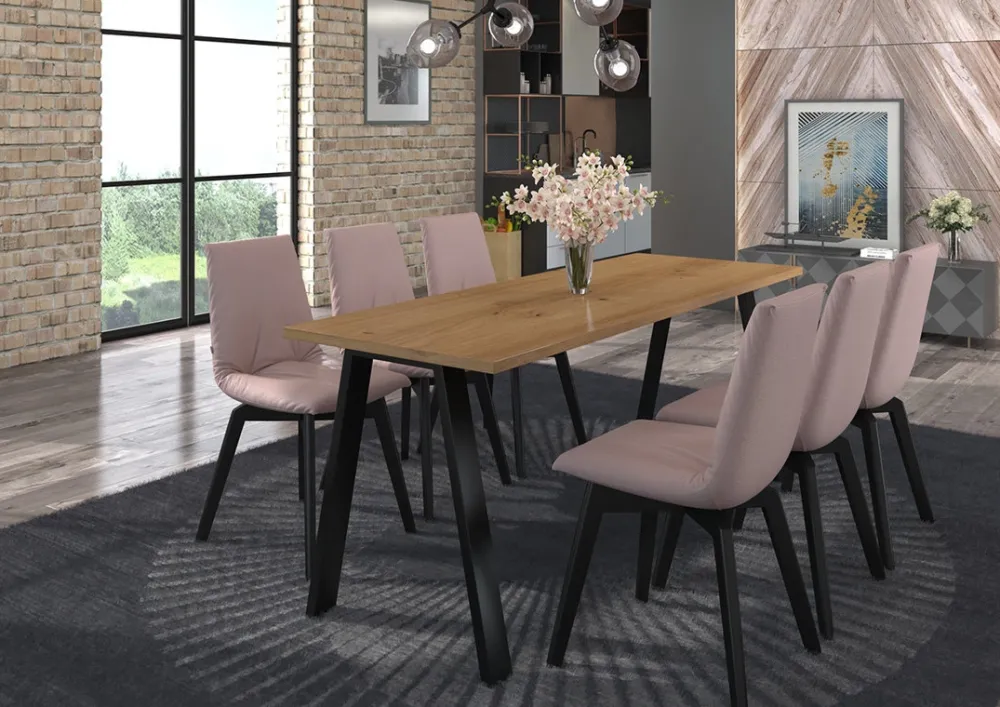 Krzesła|Stoły>Lempert Stół loft KEVIN 185x67 dąb lancelot