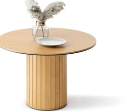 Stoły>lenart. Stół okrągły do salonu ROTTO dąb vincenza