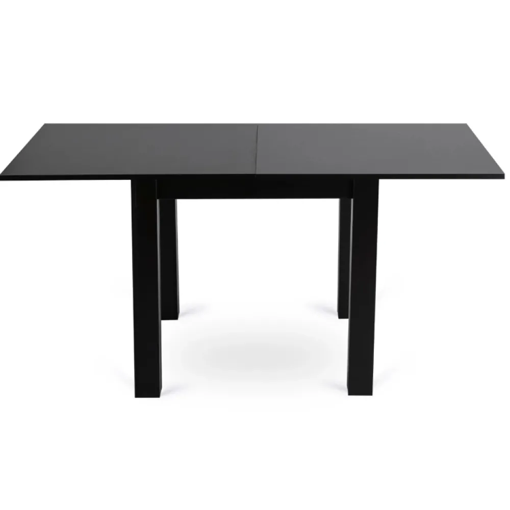 Stoły Rozkładane|Stoły>MEBEL ELITE Stół rozkładany kwadratowy do jadalni 80-160 cm MANX czarny