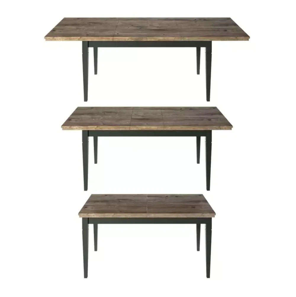 Krzesła|Stoły>Helvetia Stół rozkładany 160-240x90cm do jadalni IVORIA