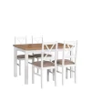 Stoły Z Krzesłami>DREWMIX Stół z krzesłami w stylu skandynawskim NESTO