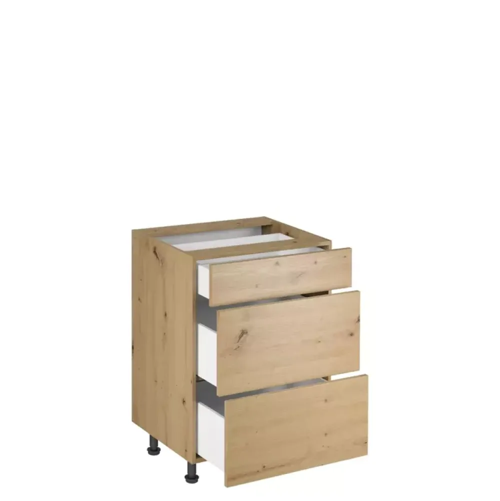 Meble Kuchenne>GAŁA MEBLE Stojąca szafka kuchenna 60 cm szuflady LAOS