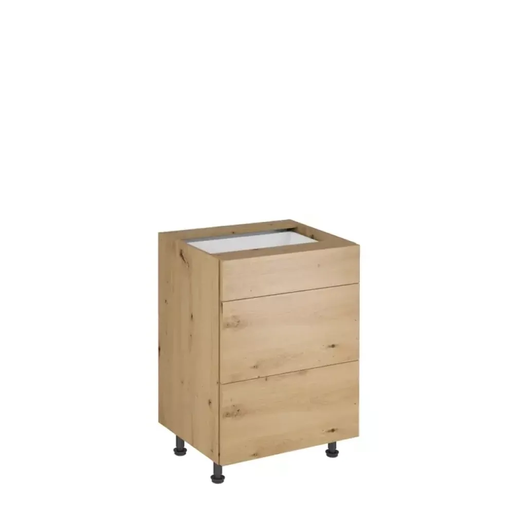 Meble Kuchenne>GAŁA MEBLE Stojąca szafka kuchenna 60 cm szuflady LAOS